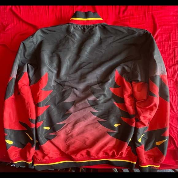 Atlanta Hawks 1995-96 Warm Up Jacket- Mitchell & Ness- Size 44 (L) - Picture 2 of 5